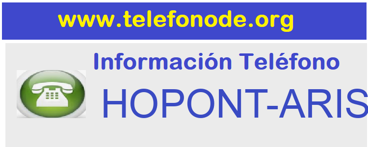 Telefono  HOPONT-ARISTON