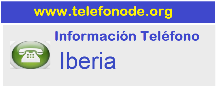 Telefono  Iberia