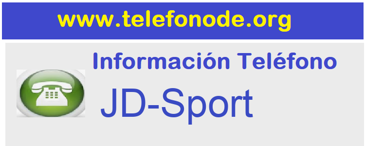 Telefono  JD-Sport