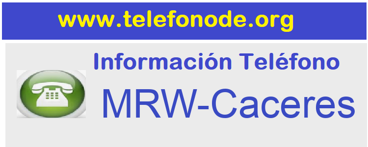 Telefono  MRW-Caceres