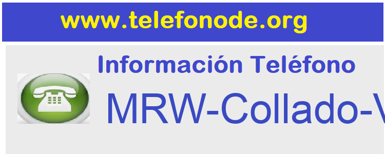 Telefono  MRW-Collado-Villalba