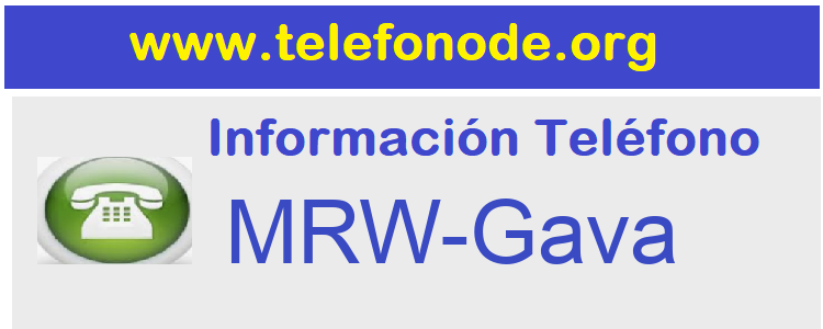Telefono  MRW-Gava
