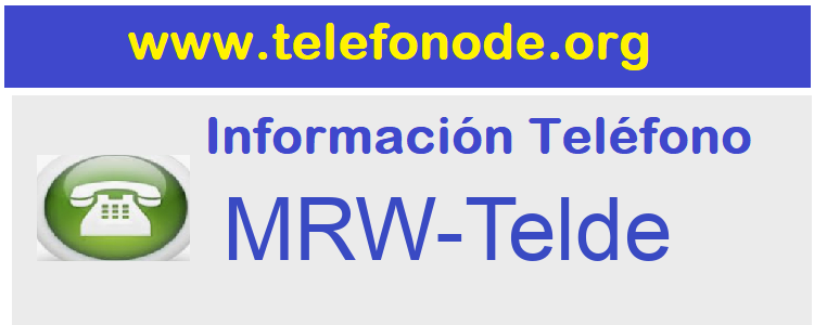 Telefono  MRW-Telde