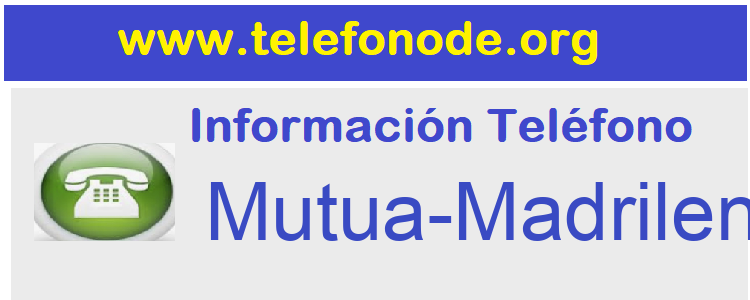 Telefono  Mutua-Madrilena