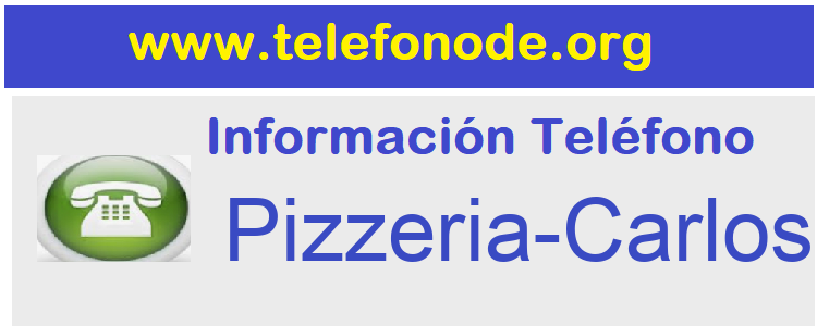 Telefono  Pizzeria-Carlos