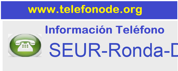 Telefono  SEUR-Ronda-De-Toledo