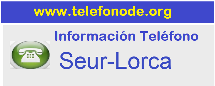 Telefono  Seur-Lorca
