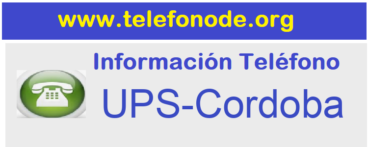 Telefono  UPS-Cordoba