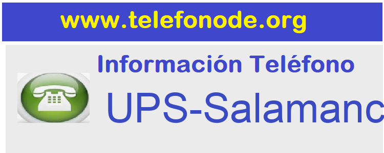 Telefono  UPS-Salamanca