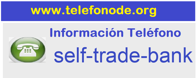 Telefono  self-trade-bank